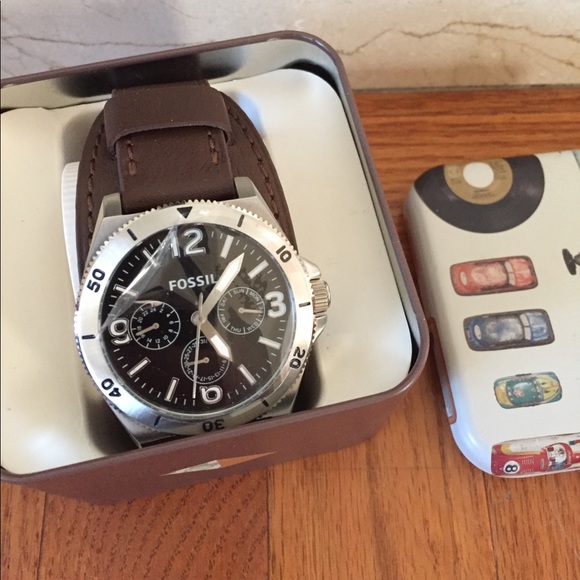 Fossil Double Strap Watch Flash Sales 